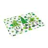 Green Shamrock Bathroom Rug Cute Gnome Clover Bath Mat Non Slip Machine Washable Shower Rugs St Patrick Day Decorations Soft and Water Absorbent Floor Mats 16"x24" view 4