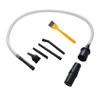 McbeAn 9Pcs Micro Vacuum Cleaner Attachment Keyboard Crevice Cleaning Tool Brush Kit Universal Household Cleaning Accessories view 1