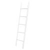 Bunk Bed Ladder Only Metal for Dorm Room & RV, 60 65 67 Inch Step Ladder with Hooks for Adults & College, Camper/Loft/Laundry/Closet Climbing Ladder, Load 150KG view 1
