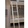 Bunk Bed Ladder Only Metal for Dorm Room & RV, 60 65 67 Inch Step Ladder with Hooks for Adults & College, Camper/Loft/Laundry/Closet Climbing Ladder, Load 150KG view 2