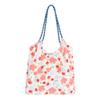 Aisi Women Canvas Tote Handbag Large Capacity Drawstring Shopping Bag Delicate Floral Reusable Grocery Bags view 1