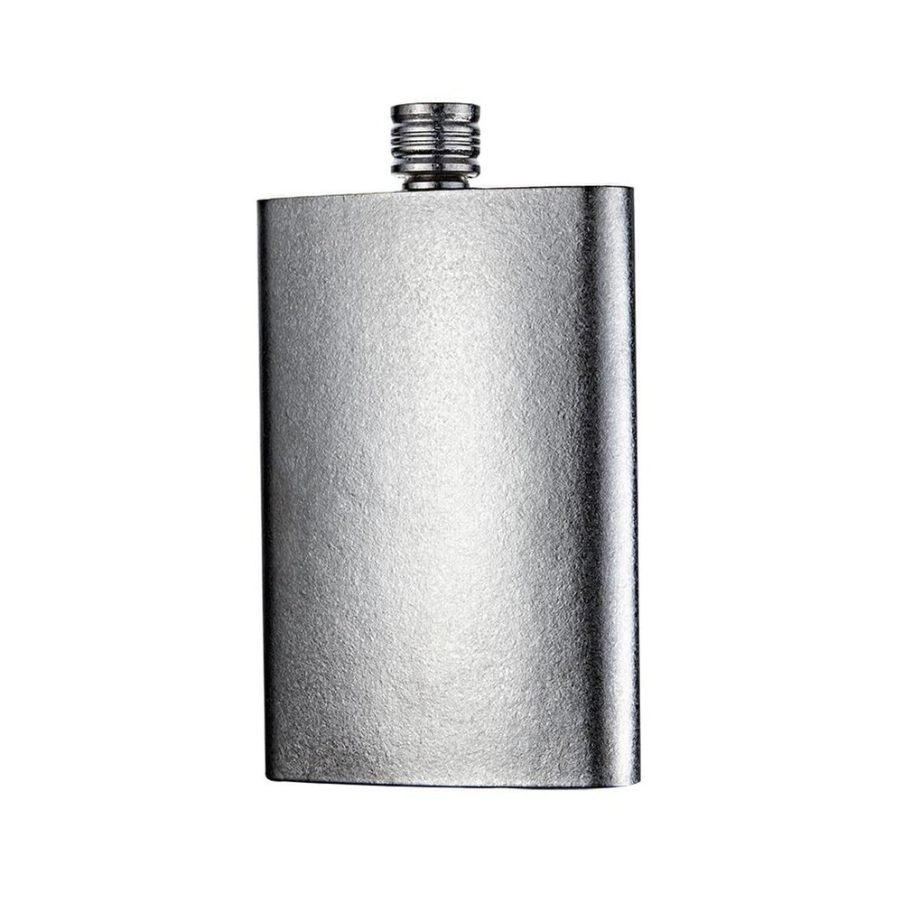 Hip Flask for Liquor, Titanium Leakproof Flask with Funnel, Classic Gift Idea Flasks for Men and Women (Size : 7oZ)