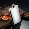 Hip Flask for Liquor, Titanium Leakproof Flask with Funnel, Classic Gift Idea Flasks for Men and Women (Size : 7oZ) view 3