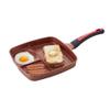 Bestco ND-5130 Frying Pan, Dividers, 3 Sides, IH Gas Fire, Red, Varia Span view 2
