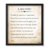 Poster Master Lao Tzu Poster - Simplicity Patience Passion Print - Meditation Quote Art - Inspiring Gift for Men, Women - Motivational Decor for Bedroom, Yoga Studio, Spa - 8x10 UNFRAMED Wall Art view 1