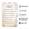 Poster Master Lao Tzu Poster - Simplicity Patience Passion Print - Meditation Quote Art - Inspiring Gift for Men, Women - Motivational Decor for Bedroom, Yoga Studio, Spa - 8x10 UNFRAMED Wall Art view 2