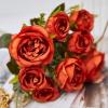 Artificial Small Peony Chinese Style Color Fake Peony Flower Home Restaurant Silk Flower Decoration Small Flower view 1