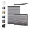 Toanture Top Down Bottom Up Cellular Cordless Blinds, Blackout Honeycomb Window Blinds for Windows Shades, Thermal Insulated 1.8" Single Cell Honeycomb Blinds for Bedroom, Office(Dim Grey,75"W x 72"H) view 1