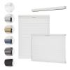Toanture Custom Top Down Bottom Up Cellular Cordless Blinds, Blackout Honeycomb Window Blinds for Shades, Thermal Insulated 1.8" Single Cell Honeycomb Blinds for Bedroom, Office(White,81" W x 60" H) view 1