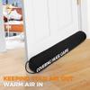 TORRAMI Under Door Draft Stoppers 38 Inch, Heavy Triangle Stop Draft Block Cold Air/Wind/Breeze Noise Blocker Door Sweeps Weather Stripping Bottom Seal Black view 4