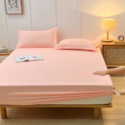 GSGC Mattress Protector Mattress Cover Waterproof Breathable Dustproof Mattress Covers Summer Lightweight All-Inclusive Fitted Sheet Noiseless Extra Deep Pocket Mattress Topper