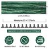 12 Pack 13Ft Cheesecloth Table Runner 35x157 Inch Boho Gauze Table Runner Cheese Cloth Long Rustic Table Runners for Wedding Bridal Shower Birthday Party Table Decor (Dark Green) view 2