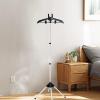Xiaguang Garment Hanger for Steaming Clothes - Steam Iron Clothes Rack - Steam Clothes Hanger - Handheld Garment Steamer Clothes Rack - Garment Steamer Accessories| for Indoor Outdoor Use, Black view 3