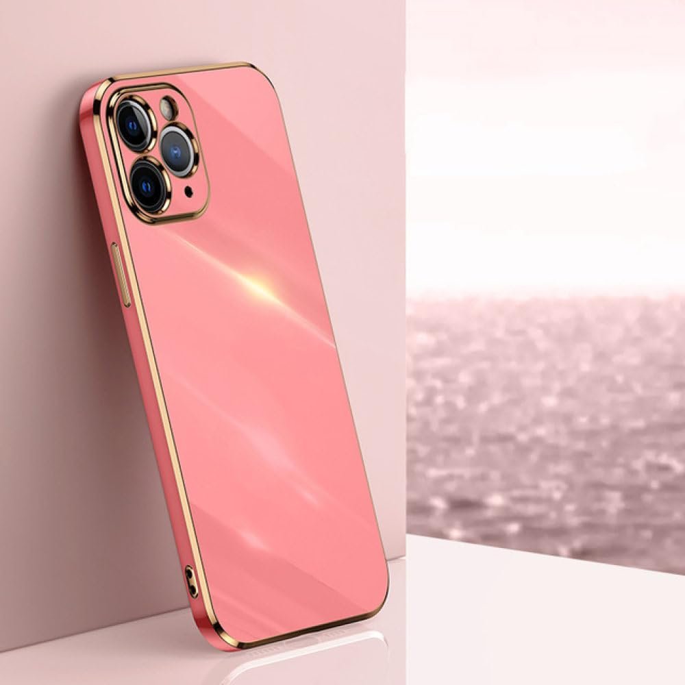 YOGISU Plating Phone Case for Huawei P50 P40 P30 P20 Lite Y7A Y8P Y6P Y9S Mate 40 30 20 Pro Glitter Diamond Soft Cover,red,for P50