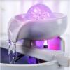Tabletop Water Fountain Indoor Mini Ceramic Tabletop Fountain Modern Indoor Water Fountain for Living Room, Office or Bedroom with Lights and Electric Submersible Pump, 6.4 Inches Tall Office Relaxati view 3