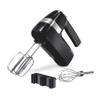 Hamilton Beach Electric Hand Mixer, 6 Speeds + Stir Button, 300 Watts of Peak Power for Powerful Mixing, Includes Whisk and Storage Clip, Black (62628) view 1