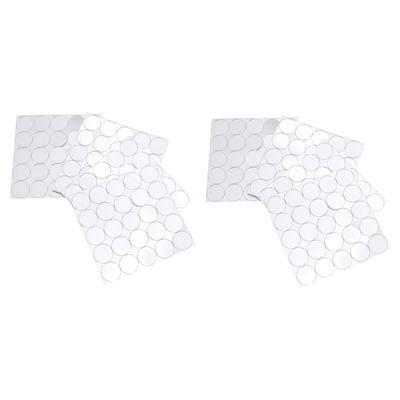 EXCEART 200pcs Modern Acrylic Mirror Sticker Wall Art Easy Apply Remove for Living Room