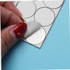 EXCEART 200pcs Modern Acrylic Mirror Sticker Wall Art Easy Apply Remove for Living Room view 3