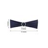 BalsaCircle Navy Blue Spandex Chair Sashes, 10 Count view 4