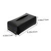 Zerodeko 1pc Tissue Holder Simple and Practical Tissue Storage Case for Home Desktop Napkin Organizer Capacity Pu Material Easy to Clean view 2