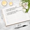 TAOPE Funeral Guest Book,Funeral Guest Book for Memorial Service,Guest Book for Funeral,Celebration of Life Guest Book,10.2 x 7.8,Guest Sign in Book(Sea and Sky) view 4