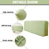 OQHAIR Bed Headboard Slipcover Jacquard Relief Dustproof Headboard Cover All Inclusive Anti Slip Protector for Upholstered Headboard -beige-150cm(59inch) view 4