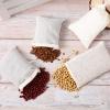 Alipis 50packs Little Drawstring Pouches for Jewelry Small Muslin Bags for Tea Medicine Reusable Cotton Pouches view 4