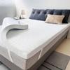 Airensky 2 Inch Memory Foam Mattress Topper, Cooling Gel Infused High Density Twin (39"x75") Topper with Removable Skin-Friendly Cover, Bed Topper for Pressure Relief Back Pain, CertiPUR-US Certifie view 1