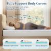 Airensky 2 Inch Memory Foam Mattress Topper, Cooling Gel Infused High Density Twin (39"x75") Topper with Removable Skin-Friendly Cover, Bed Topper for Pressure Relief Back Pain, CertiPUR-US Certifie view 3