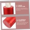 Ipetboom Cylinder Car Tissue Cover Tissue Box Holder for Car Metal Box Paper Towel Storage view 3