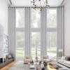 240 Inch Long Extra Long Ceiling Drapes Blackout Curtains Perfect for High Ceilings and 2-Story Windows Grommet Curtains for High Living Room Bedroom Villa (Greyish White, 52''W x 240''L, 1 Panel) view 1