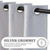 240 Inch Long Extra Long Ceiling Drapes Blackout Curtains Perfect for High Ceilings and 2-Story Windows Grommet Curtains for High Living Room Bedroom Villa (Greyish White, 52''W x 240''L, 1 Panel) view 2