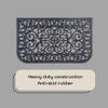 ACHIM Wrought Iron Rubber Door Mat, Tuscany - 18 Inch Length, 30 Inch Width - Durable, Easy to Clean & Decorative Outdoor Welcome Mats - Heavy Duty for All Weather - Doormat Traps Dirt, Debris, & Mud view 4