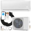 ARLIME Mini Split AC/Heating System, 24000 BTU 21 SEER2 Energy Saving Split Air Conditioner w/ 1.5 Ton Heat Pump & Installation Kit, Washable Filter, Ductless AC Unit Cools Up to 1500 Sq.ft, 230V view 1