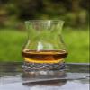 A E Williams Scottish Thistle Flower Whisky Tasting Glass Set with Pewter Base | Heavy Bottom Design | Large Dram Glasses for Perfect Party Gift view 4