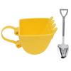 Excavator Model Coffee Mug, Excavator Tea Cup with Spoon, Decorative Bucket Tea Cup, Novel Milk Coffee Cup, Funny Birthday Gift, Dessert Cup Collection Decoration, Suitable for Cafe, Dessert Store view 1