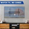 Riozoo TV Wire Hider Kit for Wall Mount TV, White in Wall Cable Management Kit, Includes 2-3/8"(60mm Hole) 2 Pass Throughs and Hole Saw Drill Attachment for Easy Install(Black) (RO-YCX-2P-BK) view 2