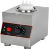 CAJUCA Commercial Electric Sauce Warmer Bottle Jam Heat Preservation Machine, Stainless Steel Single Head Countertop Cheese Heating view 1