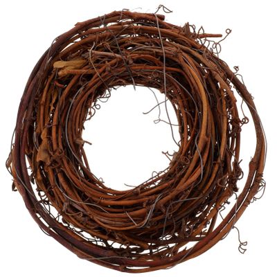 Natural Grapevine Twig Garland Wreath Christmas Crafts Hanging Pendant Wedding Party Home Decor