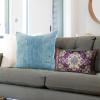 Snycler Boho Throw Pillow Covers 12x20 inch Set of 2 Boho Rug Carpet Double Sided Pattern Cotton Soft Pillow Case Cushion Cover Pillowcase for Couch Sofa Bed Decorative (Purple) view 4