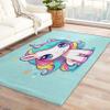 4x6 Rug, Unicorn Rugs for Living Room Bedroom, Cute Girls Area Rug & Bedroom Decor, Washable Non Slip Soft Low Pile Indoor Carpet, Home Decorative Patterned Floor Rug view 1