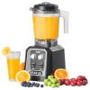 VEVOR Professional Blender, Commercial Countertop Blenders, 68 oz Jar Blender Combo, Stainless Steel 3 Functions, for Frozen Drinks, Shakes, Smoothies, Peree, and Crush Ice, Black view 1