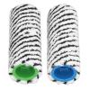 Pissente Hard Floor Cleaner Roller, Washable Hard Floor Cleaner Brush Roller Replacement Microfiber Wet Dry Use Brush Roller Microfiber Floor Roller for FC3 FC3D FC5 FC5D FC7 (Black) view 1