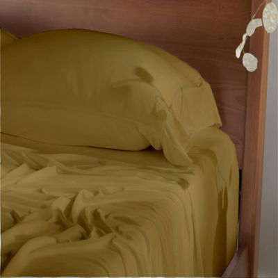 Cottingon 4 Pcs RV King Sheets 72 x 80, 100% Microfiber Soft RV Bedding for Campers Fits Up to 15" Mattress, Taupe