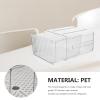Angoily Refrigerator Storage Bin Plastic Organizer Box with Drawer view 4