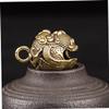 2pcs Party Favors Bronze Necklace Pendant Longevity Car Decor Feng Shui Keychain Chinese Pendant Auspicious Fortune Christmas Decor Brass Key Chain Charm view 2