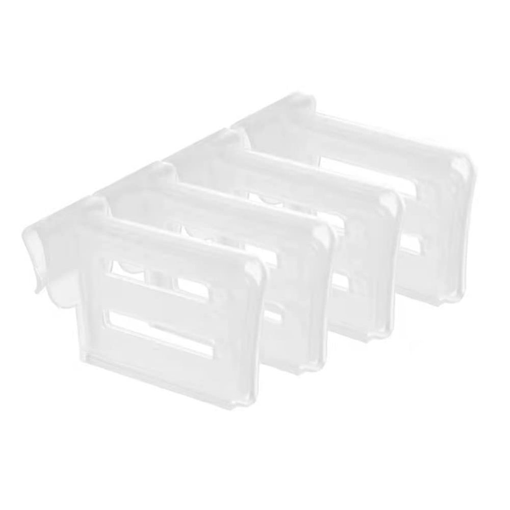 4 Pcs Kitchen Refrigerator Dividers, Refrigerator Side Door Telescopic Divider Fridge Separators Fridge Space Allocators for Home Bedroom Kitchen Dresser Drawer Fridge (4PCS)