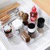 4 Pcs Kitchen Refrigerator Dividers, Refrigerator Side Door Telescopic Divider Fridge Separators Fridge Space Allocators for Home Bedroom Kitchen Dresser Drawer Fridge (4PCS) view 2