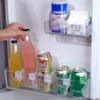 4 Pcs Kitchen Refrigerator Dividers, Refrigerator Side Door Telescopic Divider Fridge Separators Fridge Space Allocators for Home Bedroom Kitchen Dresser Drawer Fridge (4PCS) view 3