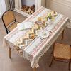 acoku Tablecloth No-wash Fabric Rectangular Flow Tablecloth Waterproof and Oilproof view 1